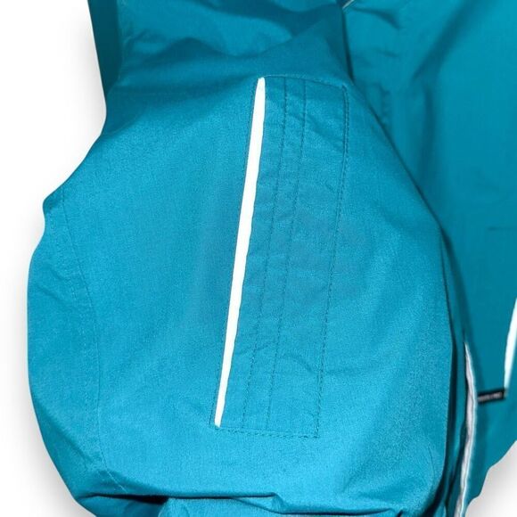 Members Only 90s Green Full Zip Bomber Jacket Sz L - Picture 7 of 10